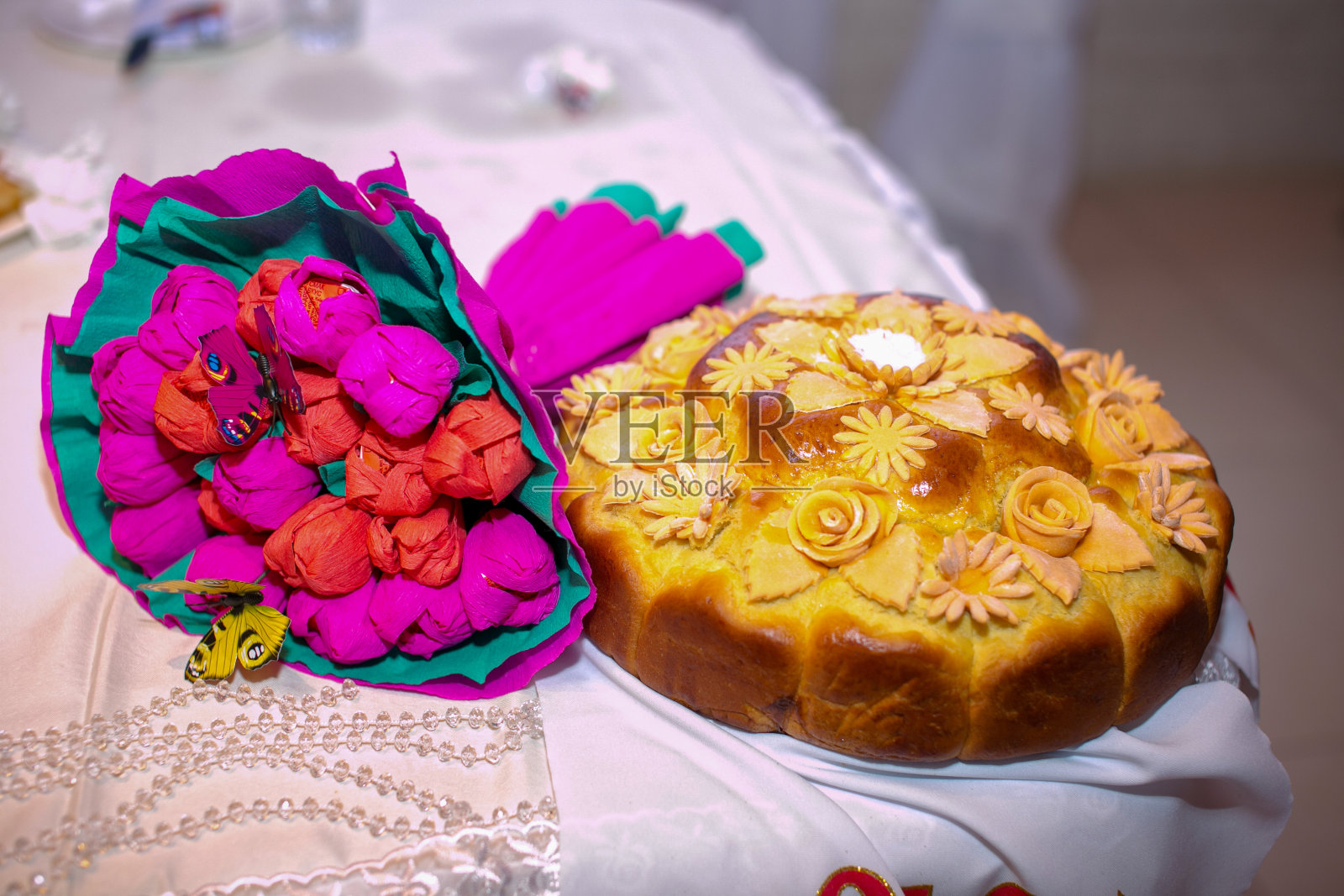 乌克兰的面包照片摄影图片