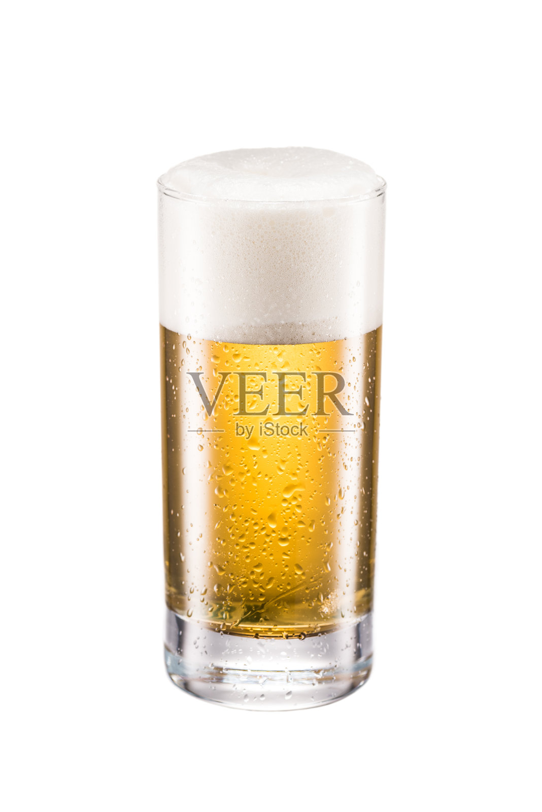 一大杯冰啤酒照片摄影图片