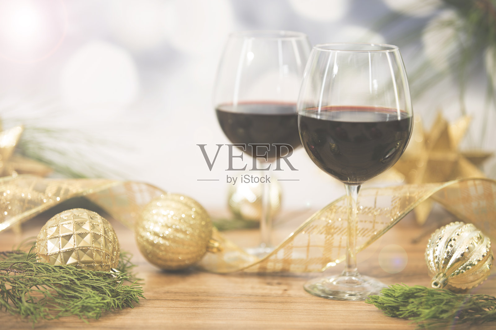 圣诞晚会,品酒会。照片摄影图片