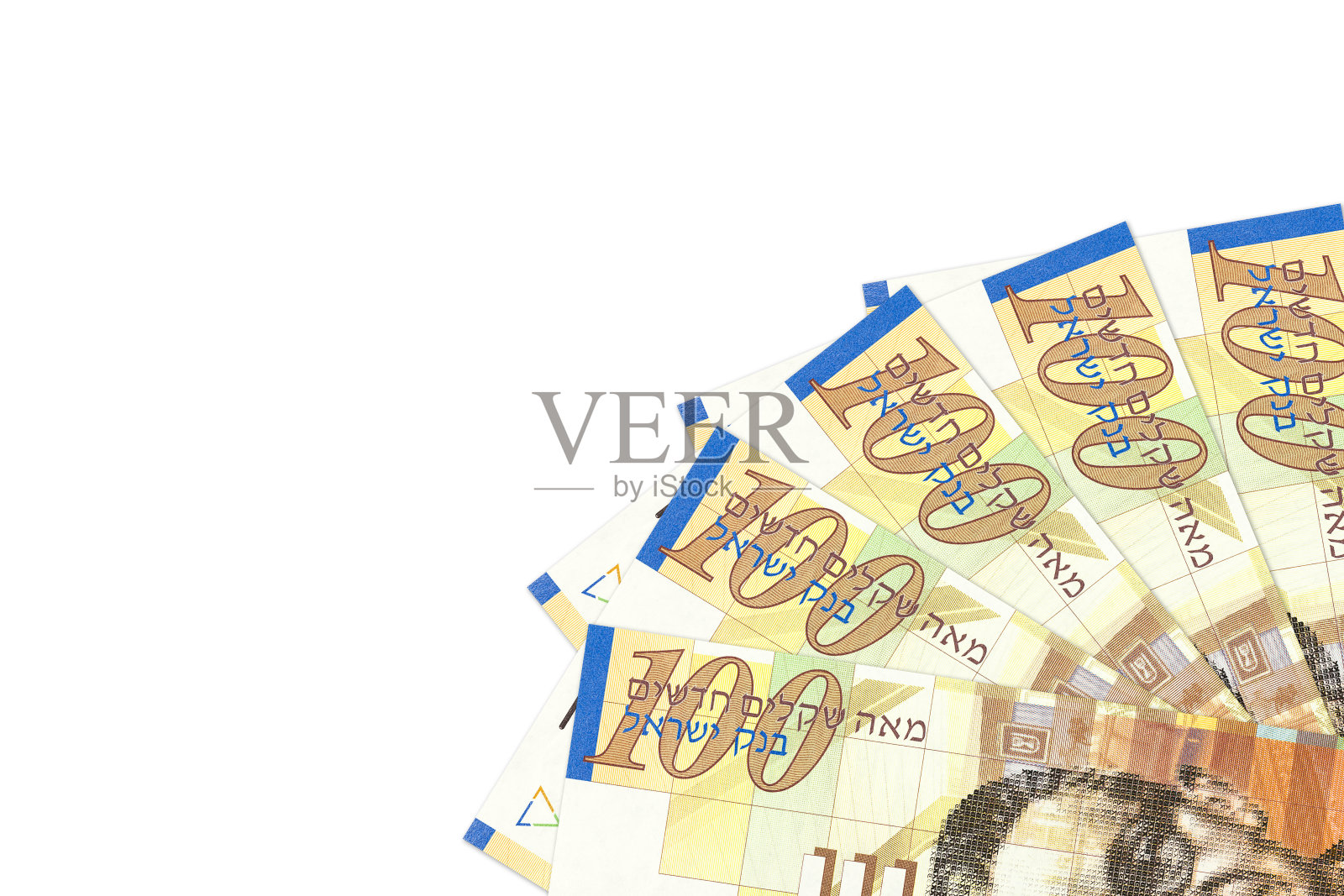 以色列新谢克尔纸币照片摄影图片