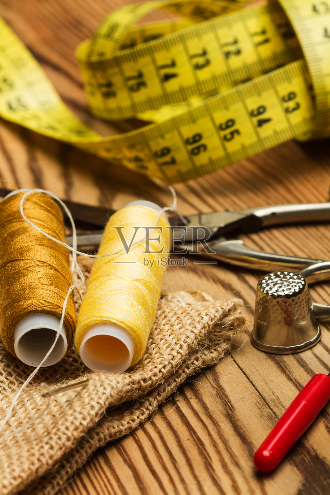 缝纫配件照片摄影图片