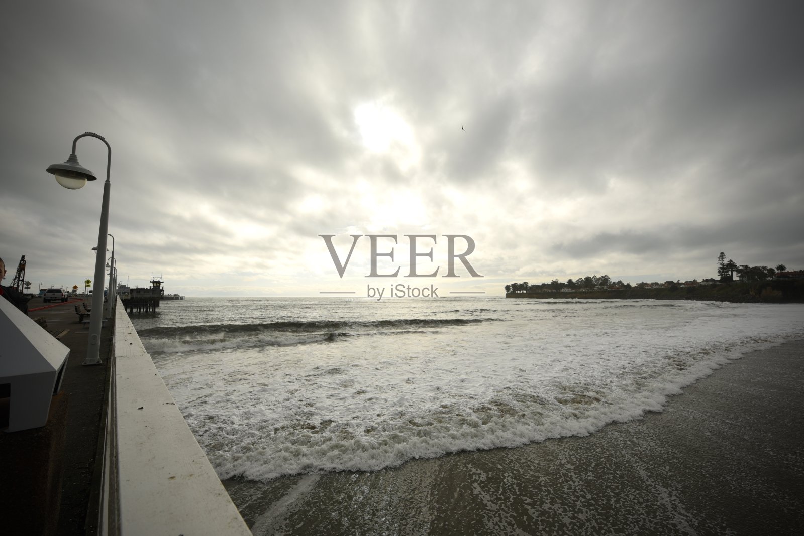 加州圣克鲁斯海滩照片摄影图片