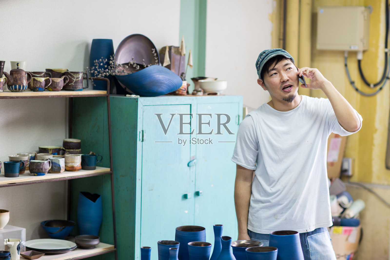 陶器在冲绳照片摄影图片