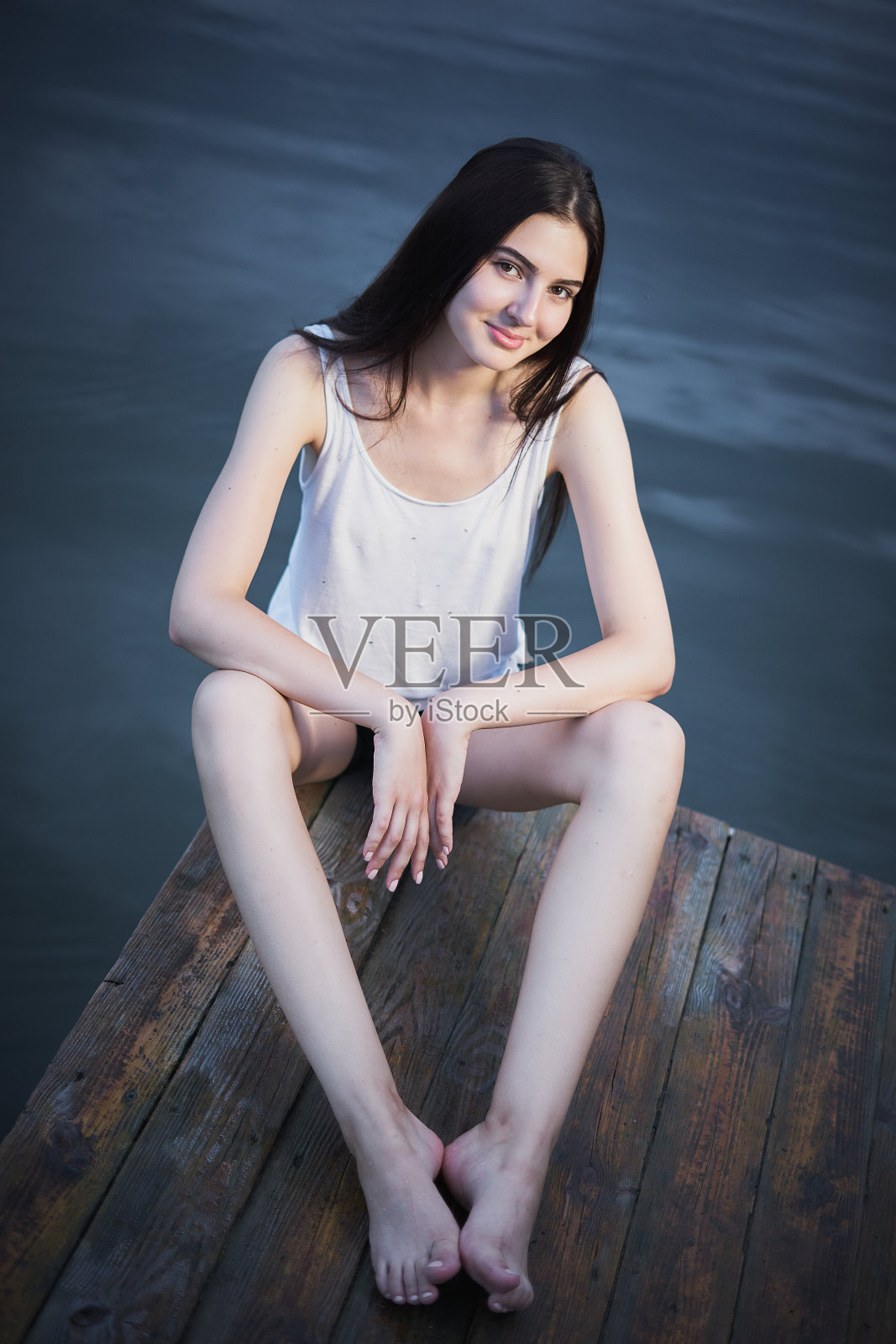 美丽的年轻女子摄影照片摄影图片