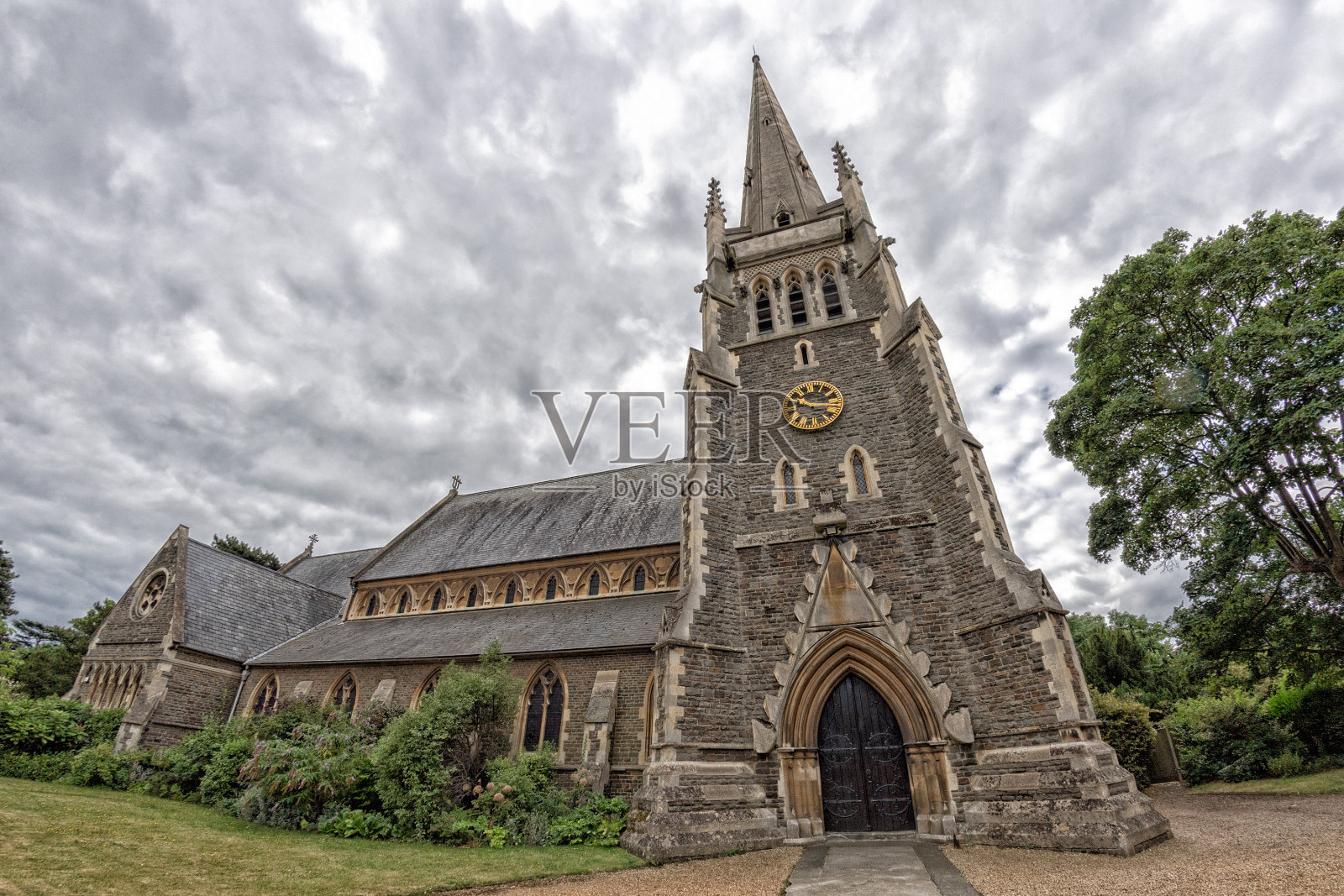 雷丁英格兰基督教堂哥特式照片摄影图片