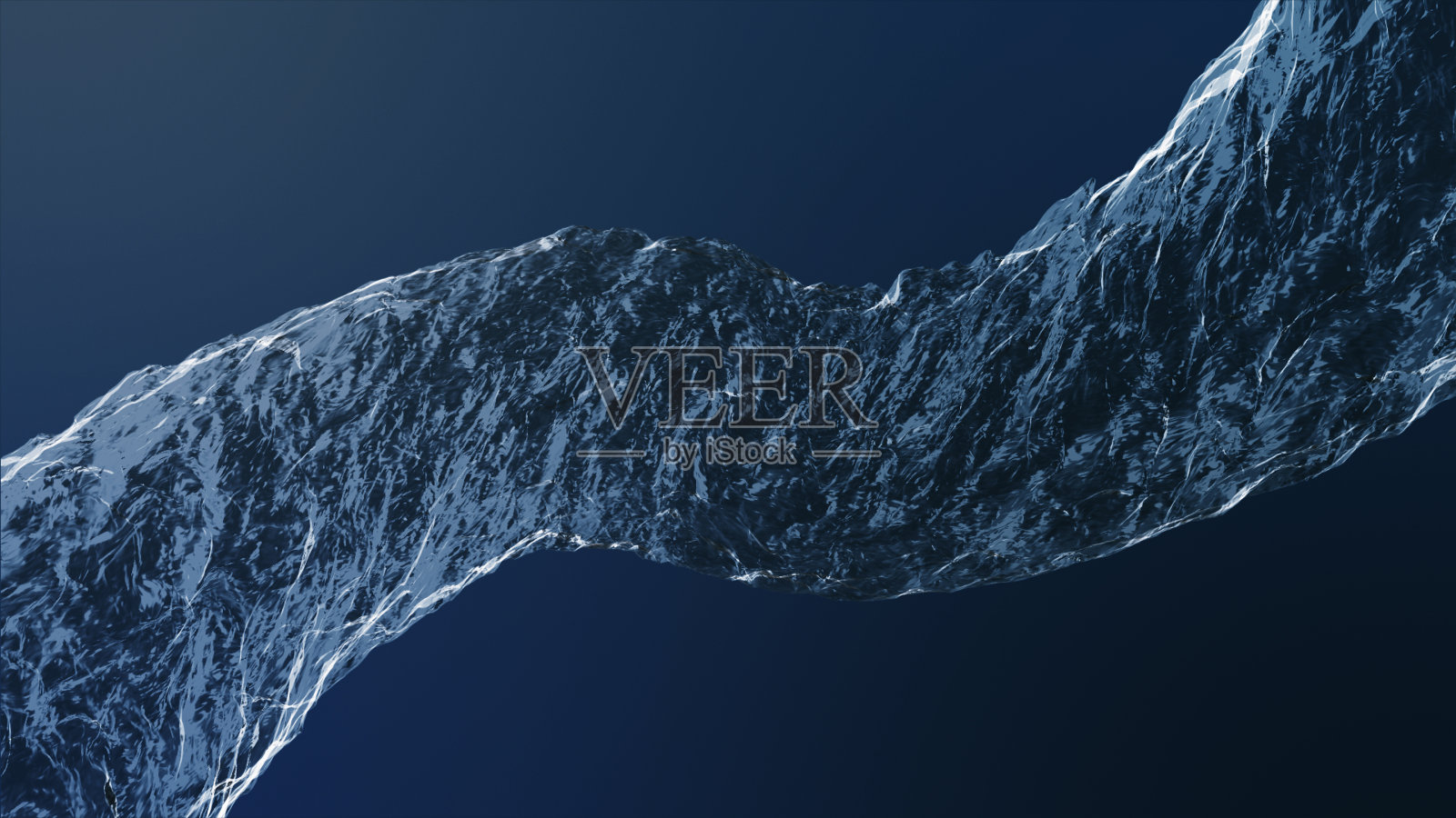 水流3d渲染照片摄影图片