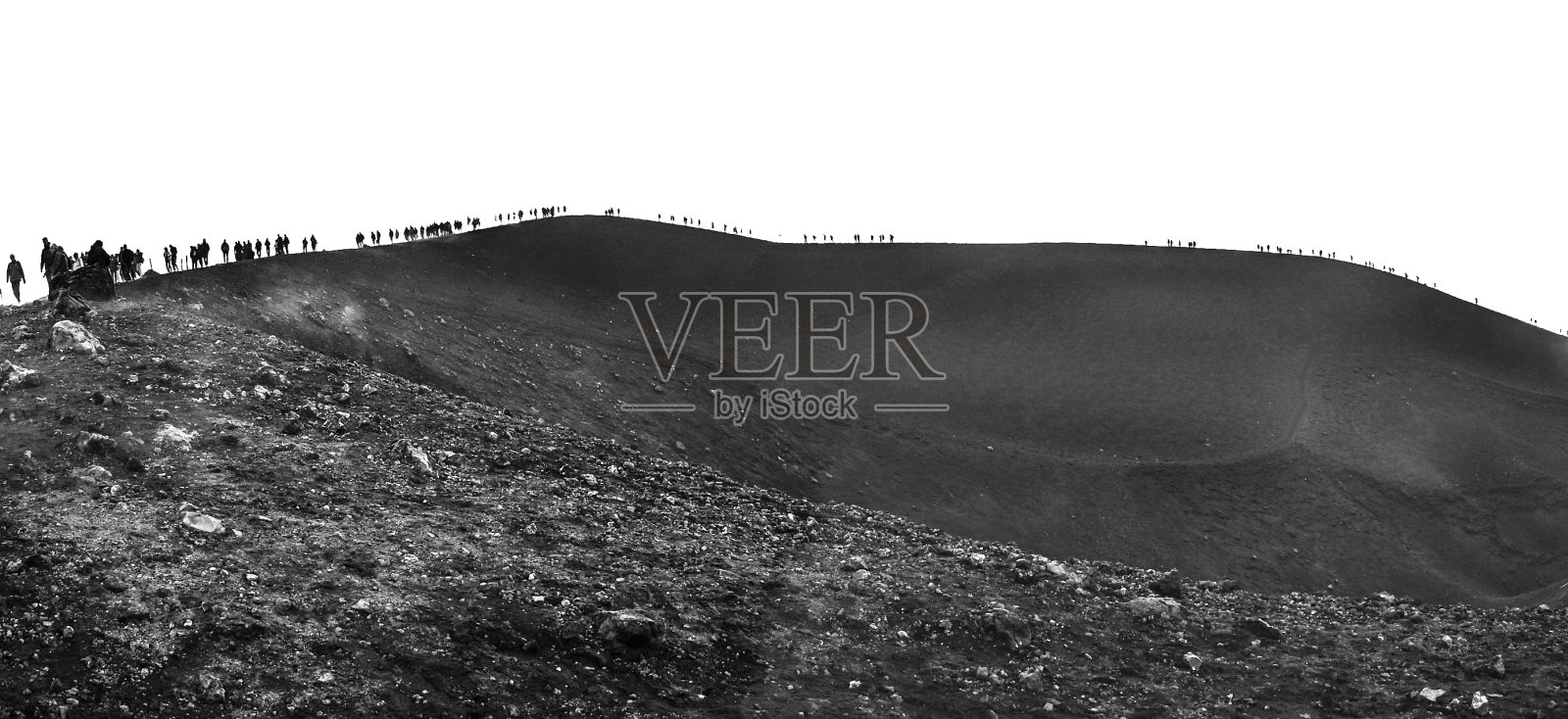 西西里的埃特纳火山照片摄影图片