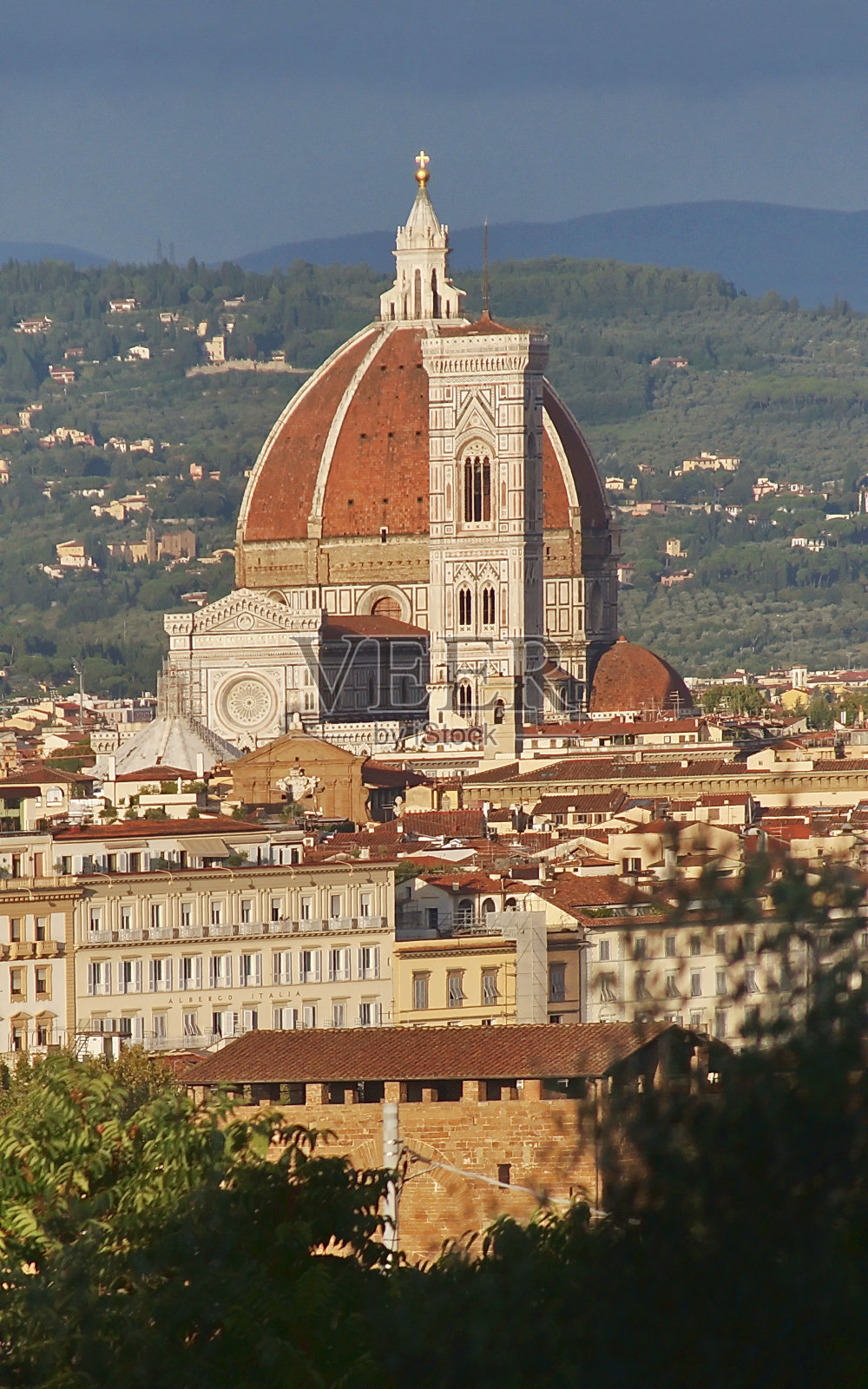 佛罗伦萨鸟瞰图照片摄影图片