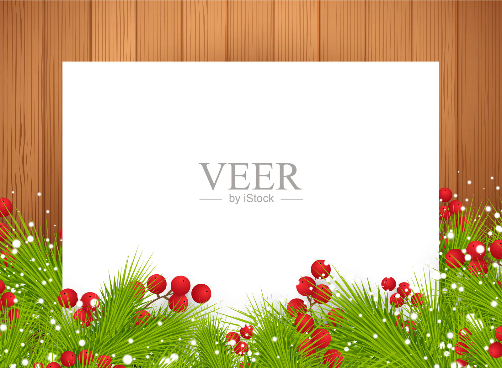 圣诞节的背景插画图片素材