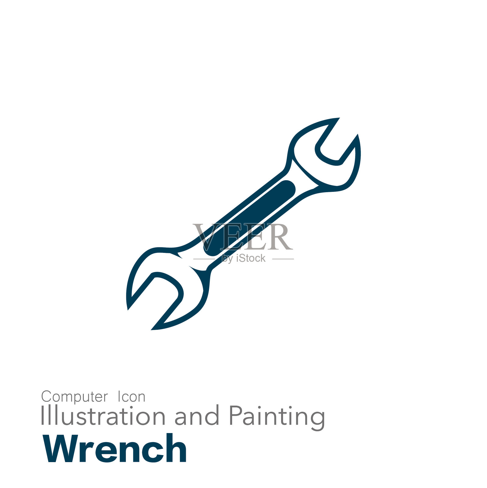 工作的工具插画图片素材