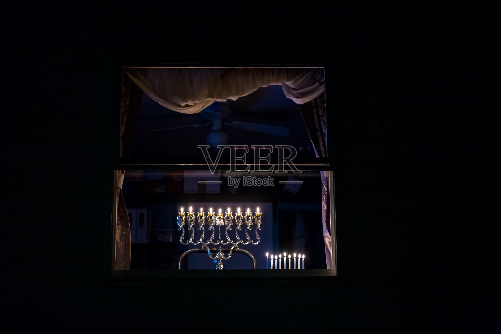 暗室中照明设备的特写镜头照片摄影图片