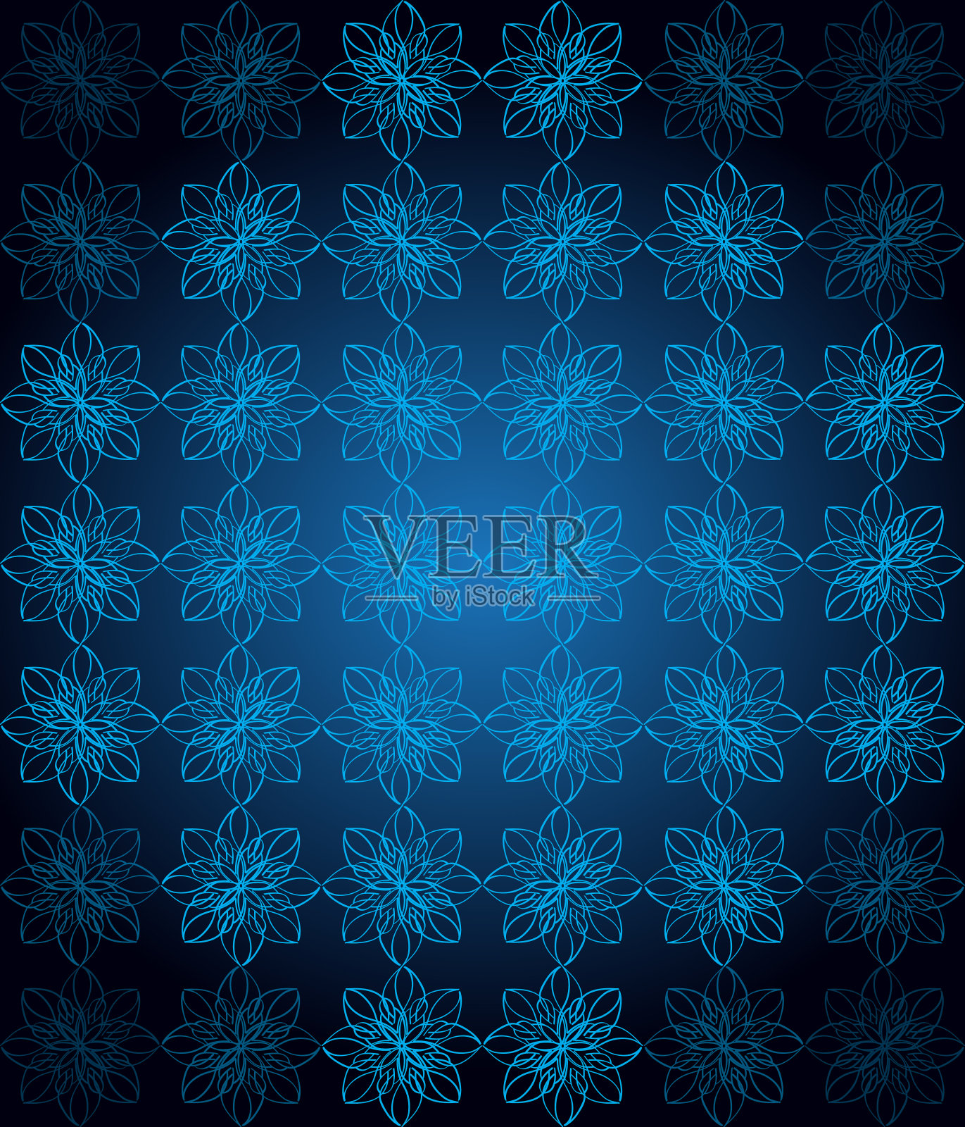 无缝壁纸与深色色调。插画图片素材