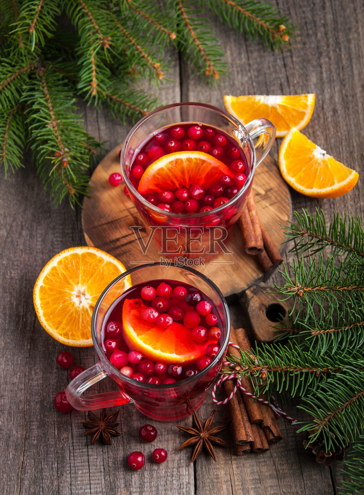 圣诞热红酒照片摄影图片