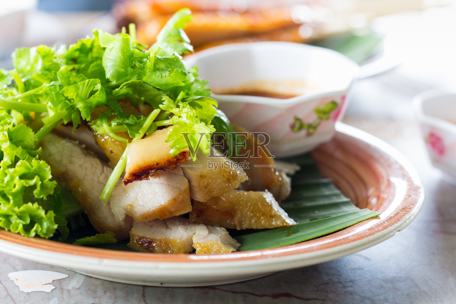 泰国街头小吃。照片摄影图片