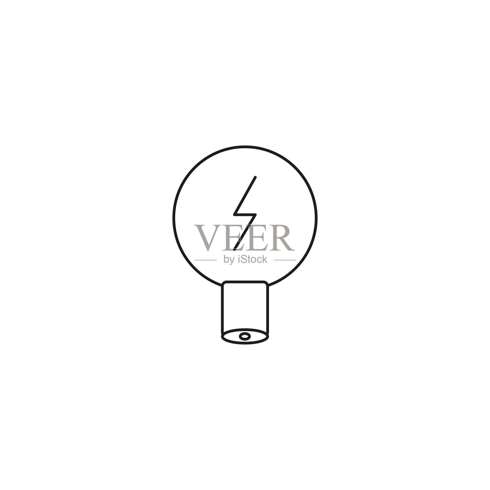 灯泡图标图标素材