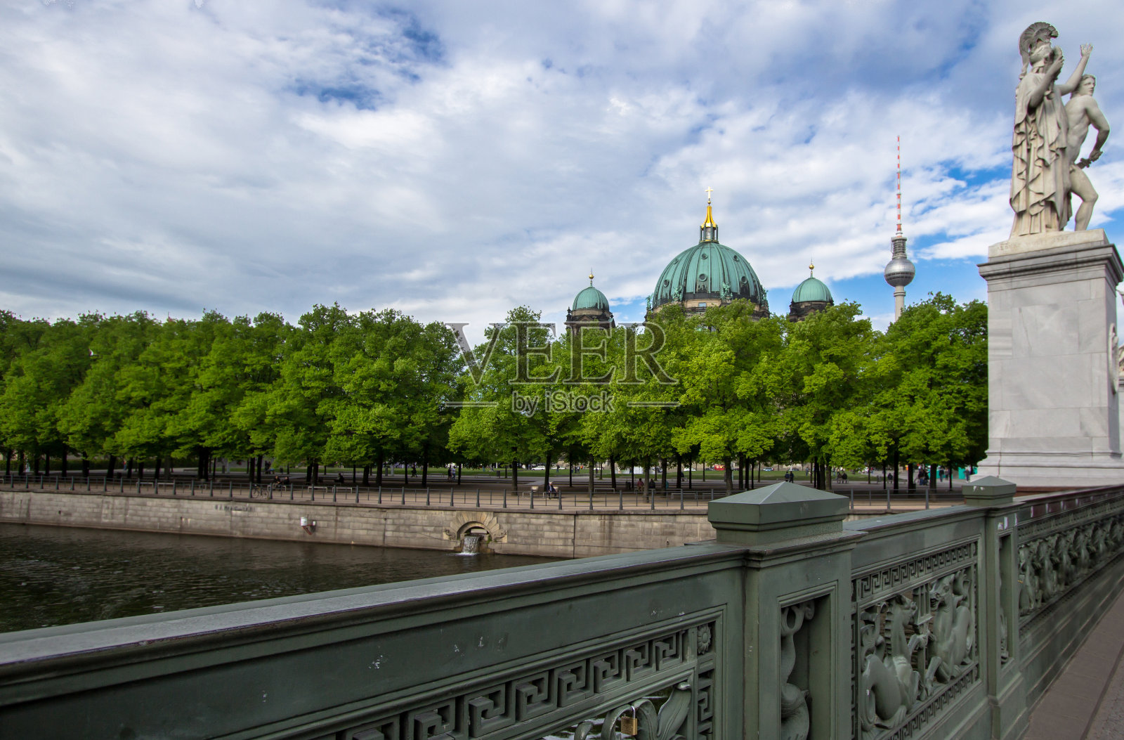 柏林圆顶照片摄影图片