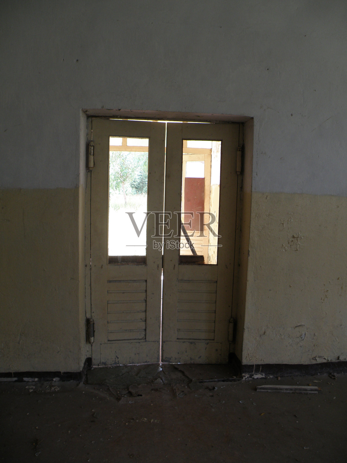 柏林外被遗弃的俄国军营Vogelsang照片摄影图片