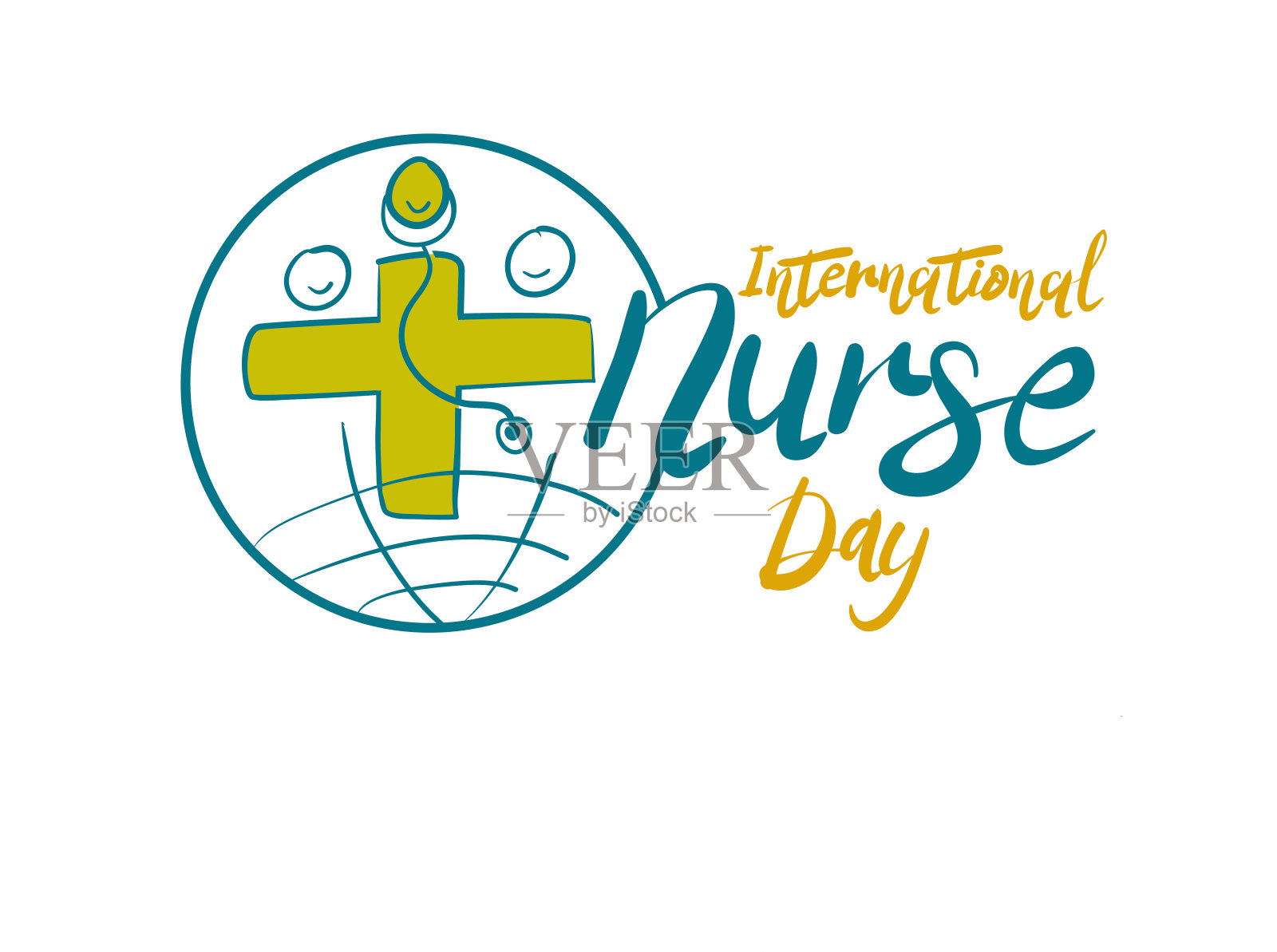 国际护士日插画图片素材