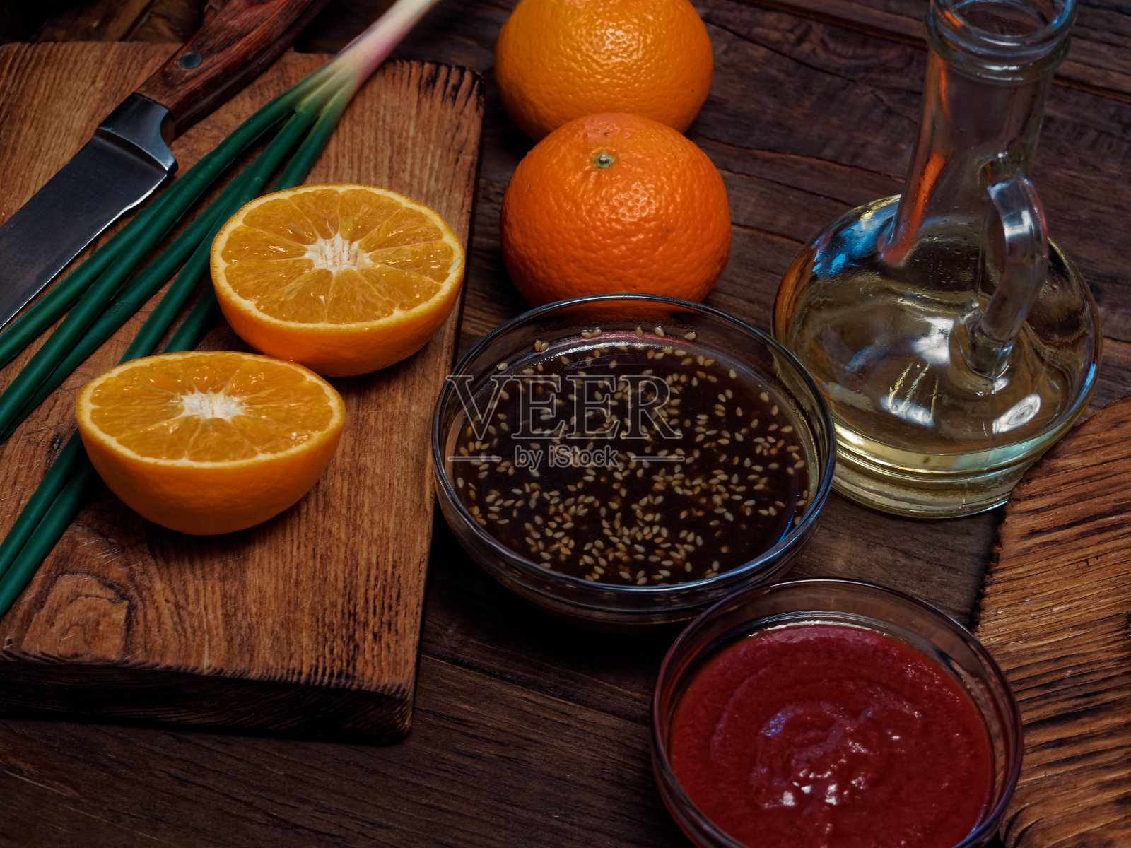 酱汁烹饪的细节照片摄影图片