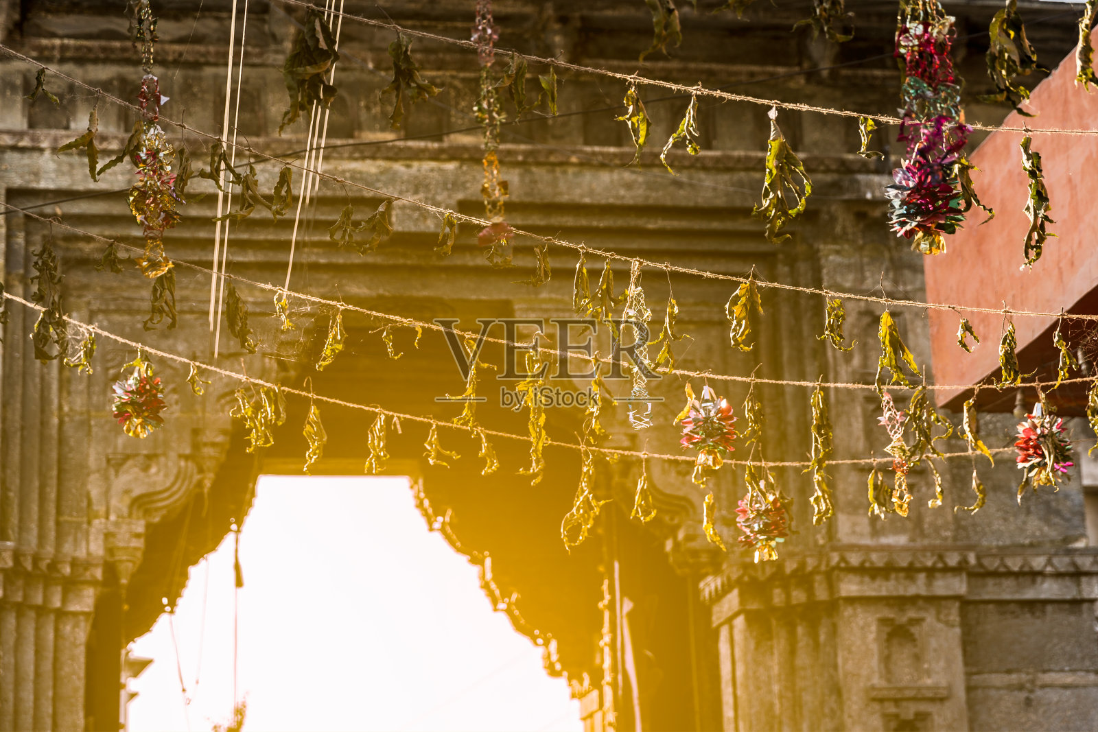 印度乌代普尔市宫殿大门照片摄影图片