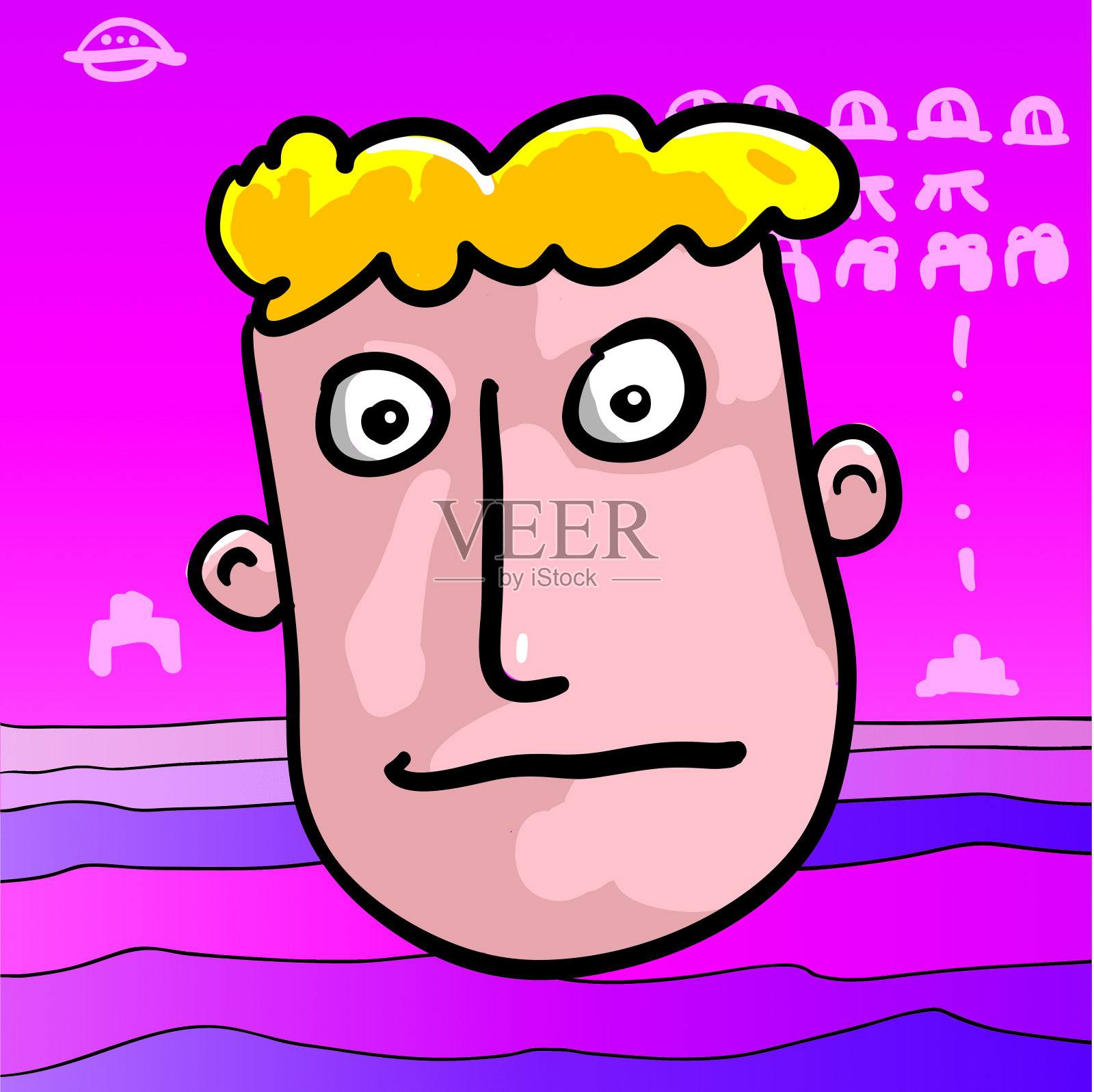 掌上游戏机插画图片素材