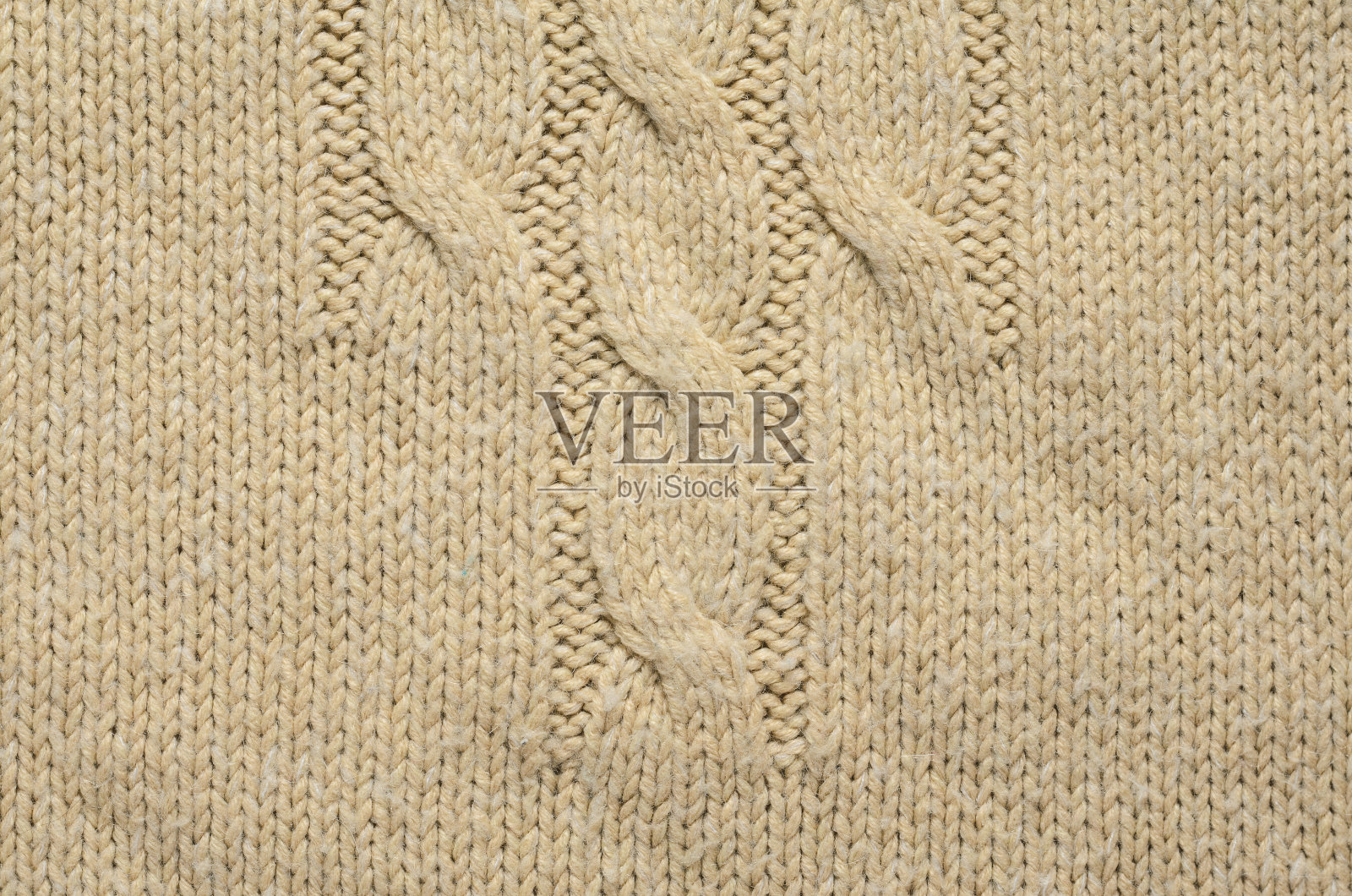 编织织物纹理与电缆编织图案照片摄影图片