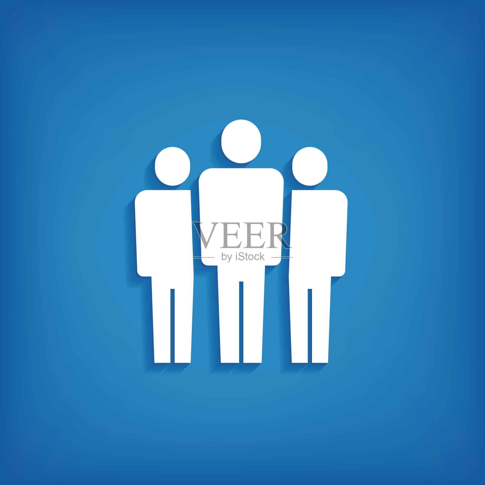 团队领导的图标设计元素图片