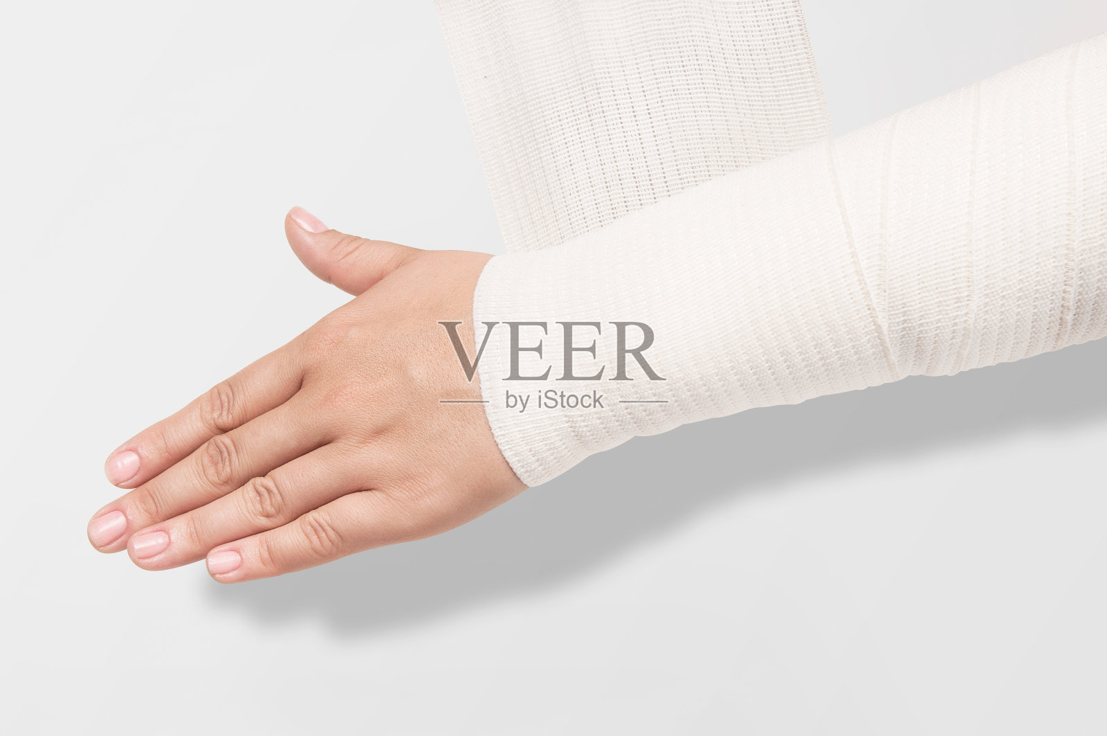 医用手弹性绷带照片摄影图片