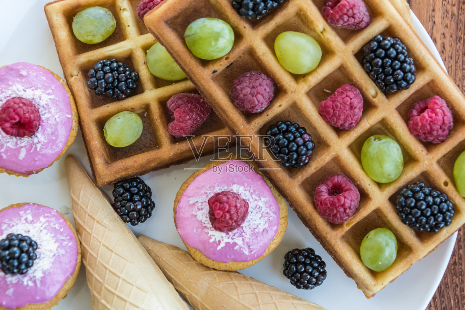 比利时waffels面包店照片摄影图片