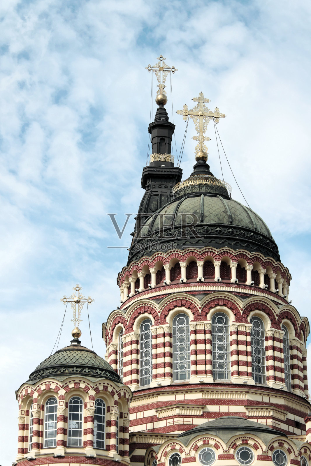 乌克兰哈尔科夫的报喜大教堂照片摄影图片