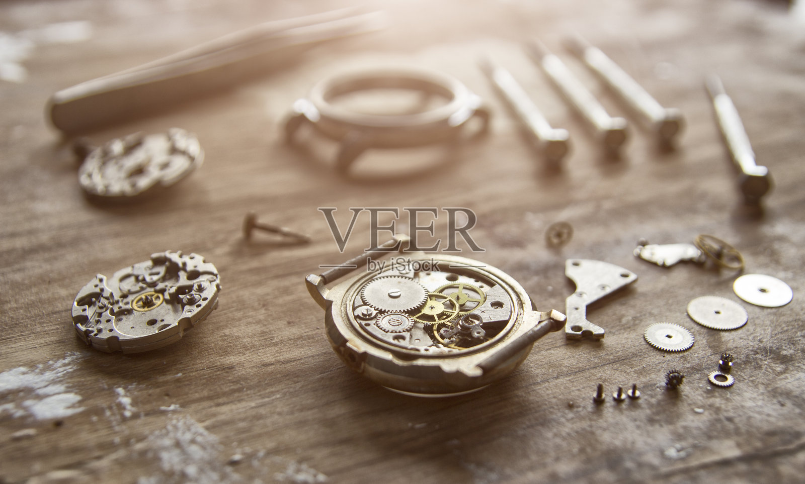 机械表修复照片摄影图片
