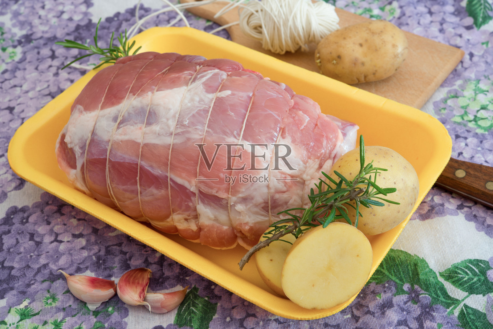 叉烧肉照片摄影图片