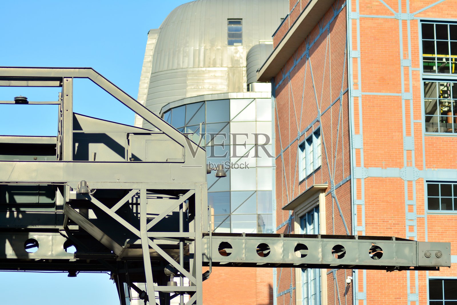 机器在一个以前的发电站照片摄影图片