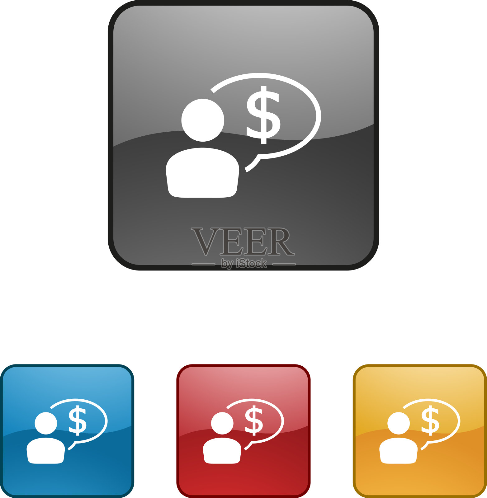 金融的图标图标素材