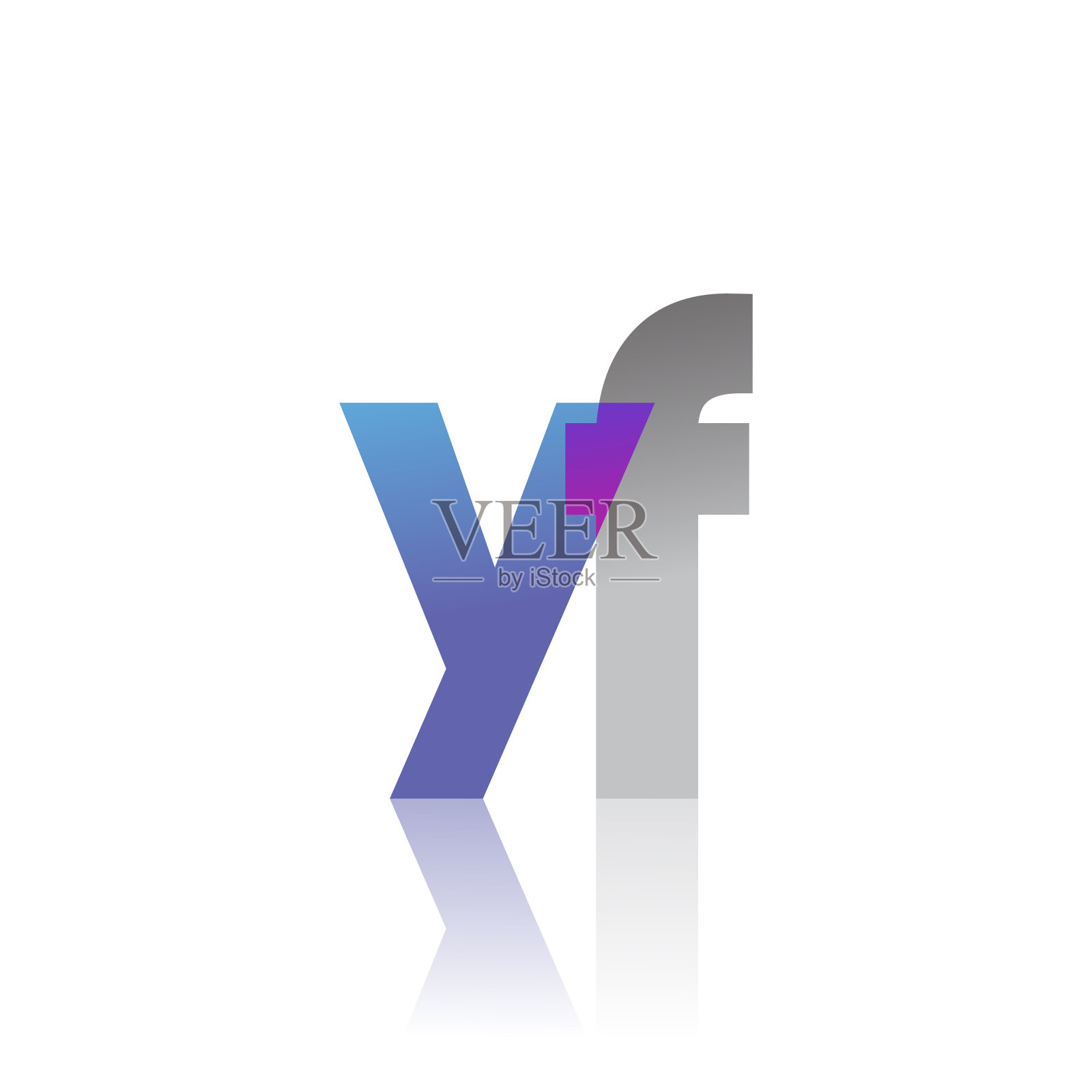 小写字母,粉色和灰色重叠插画图片素材