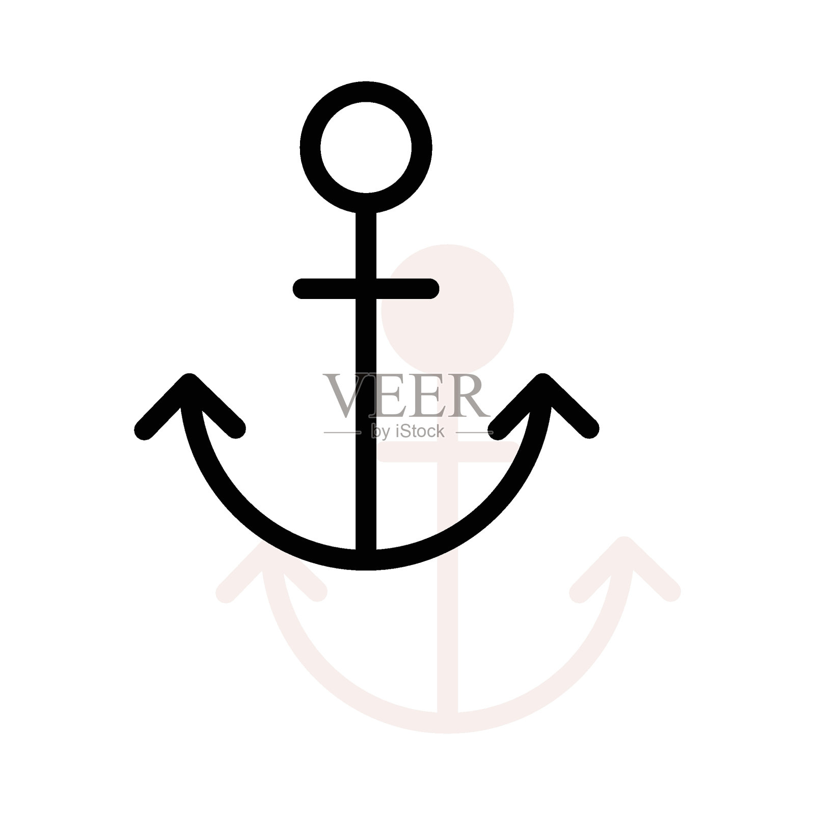 锚设计元素图片