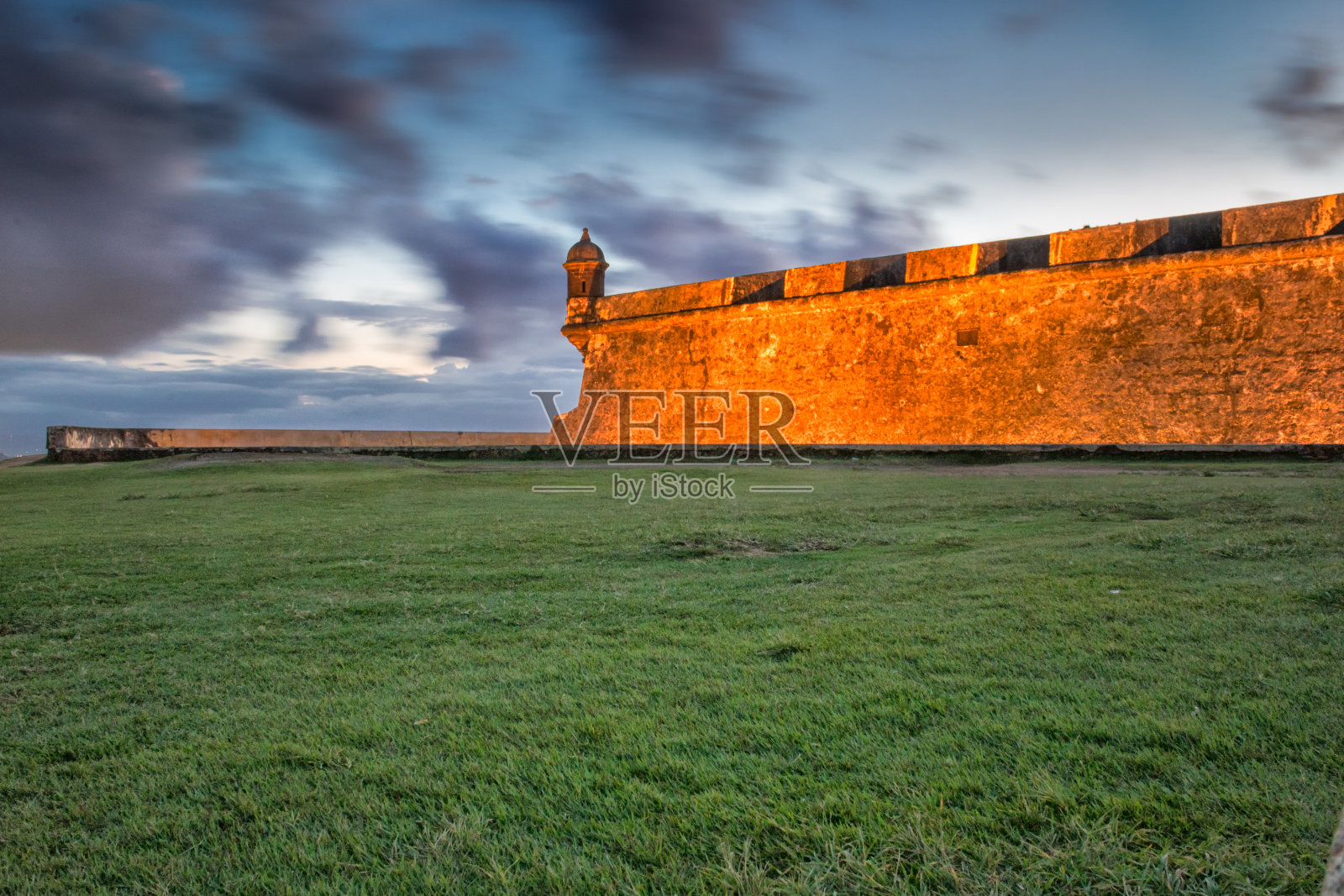 莫罗要塞圣胡安照片摄影图片