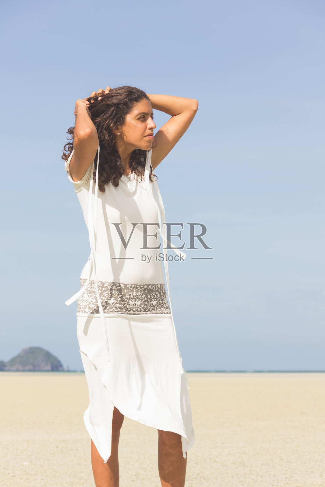 夏季旅游目的地概念照片摄影图片