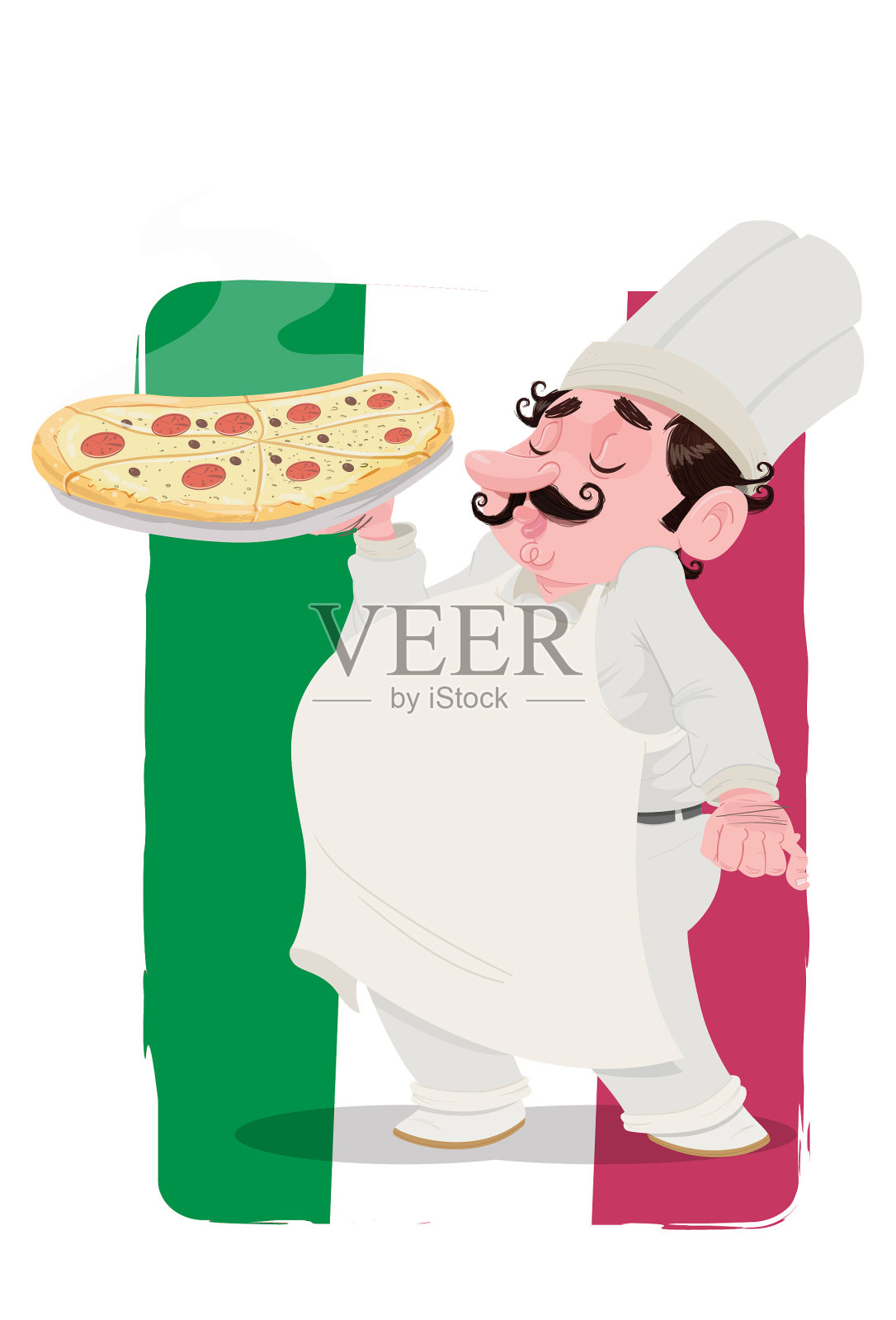 披萨设计元素图片