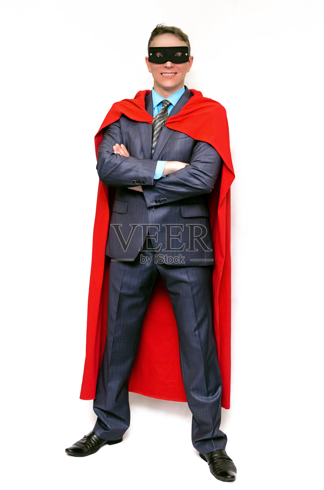 超级英雄。照片摄影图片