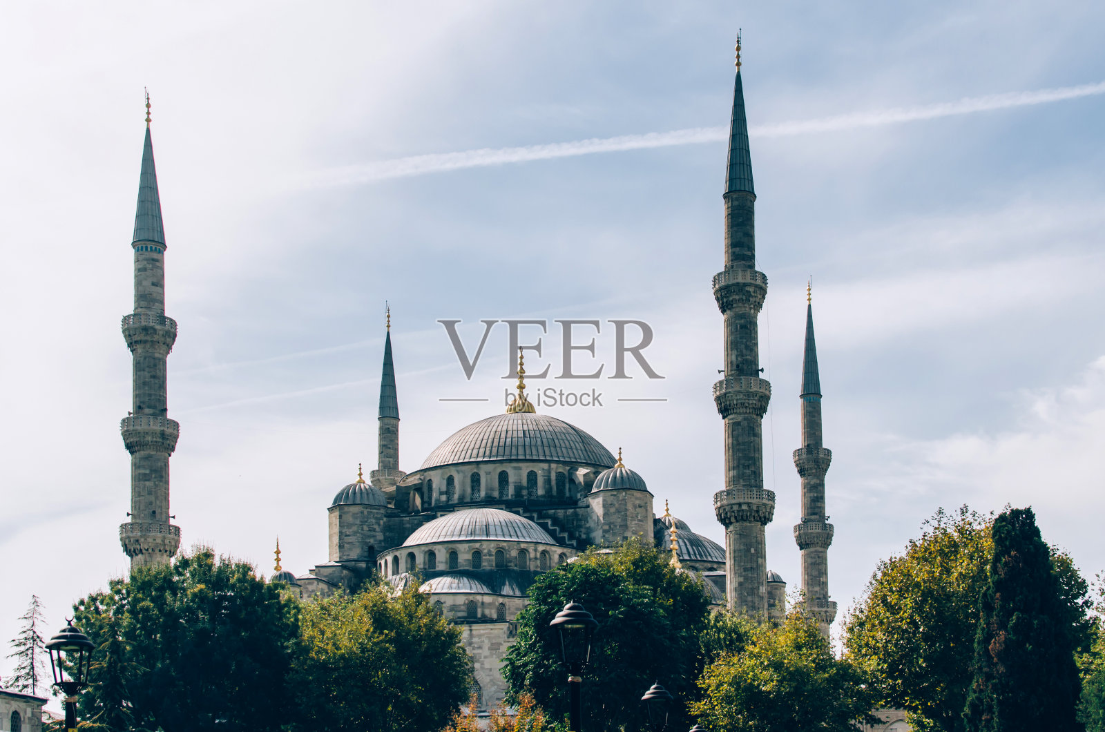 圣索菲亚博物馆(Ayasofya Muzesi),伊斯坦布尔,土耳其照片摄影图片