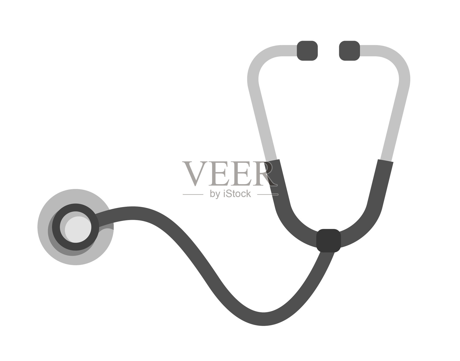 听诊器图标插画图片素材