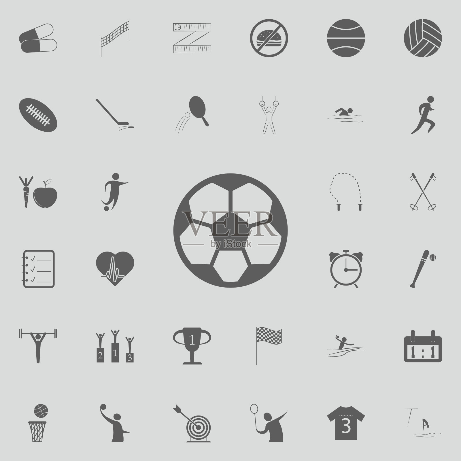 足球图标图标素材