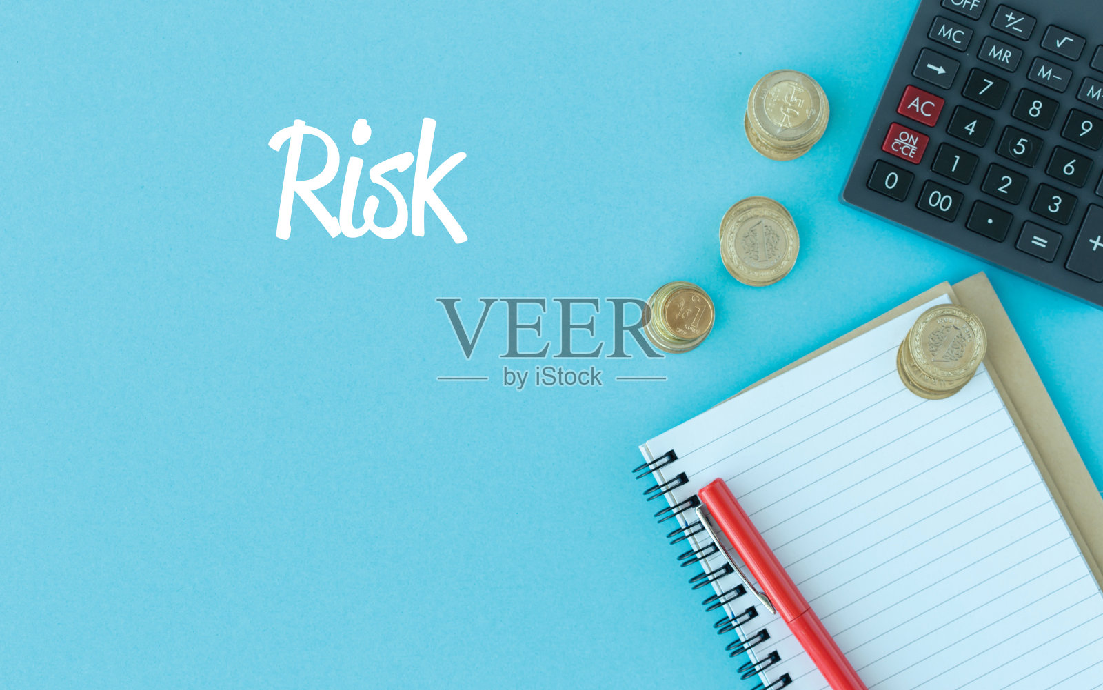 企业财务办公室与风险概念照片摄影图片