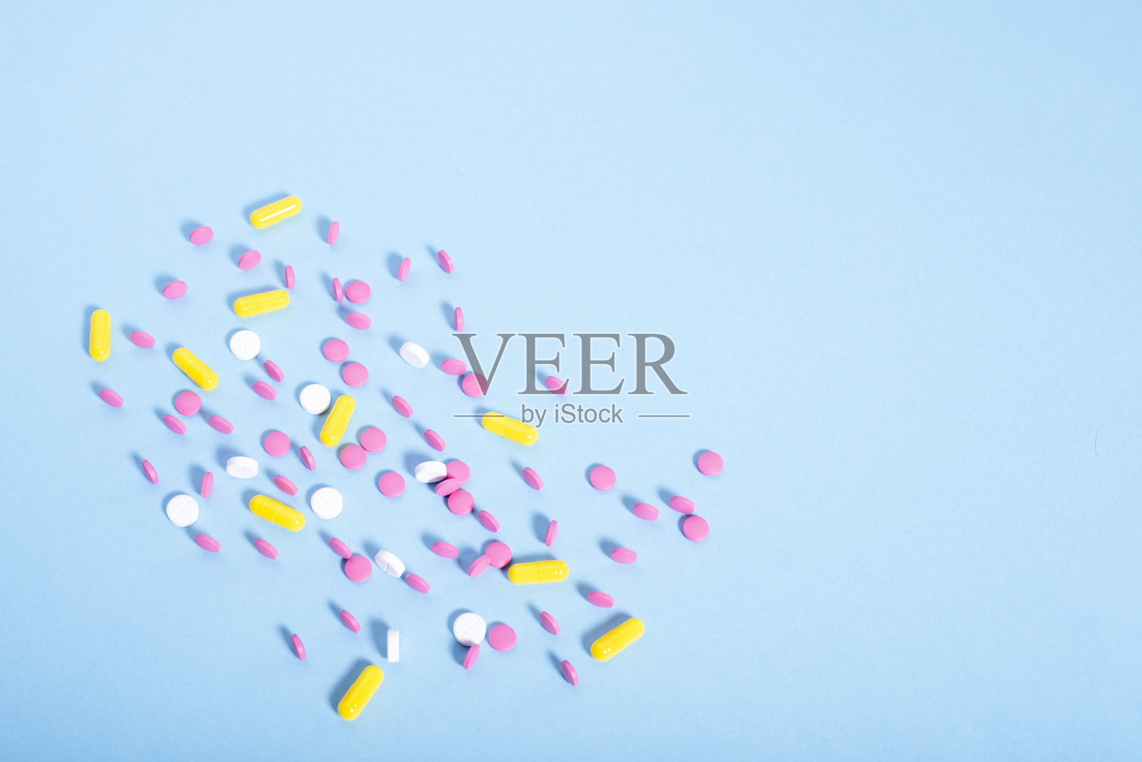 药片和胶囊照片摄影图片