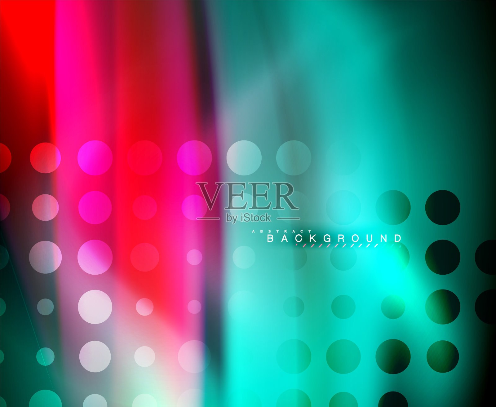 霓虹全息流体色波用于网页、墙纸、图案、纹理和背景插画图片素材