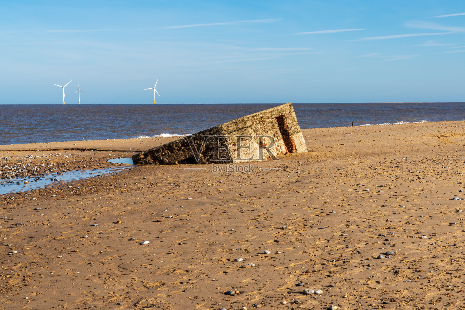 英国,英格兰,诺福克,北海海岸照片摄影图片