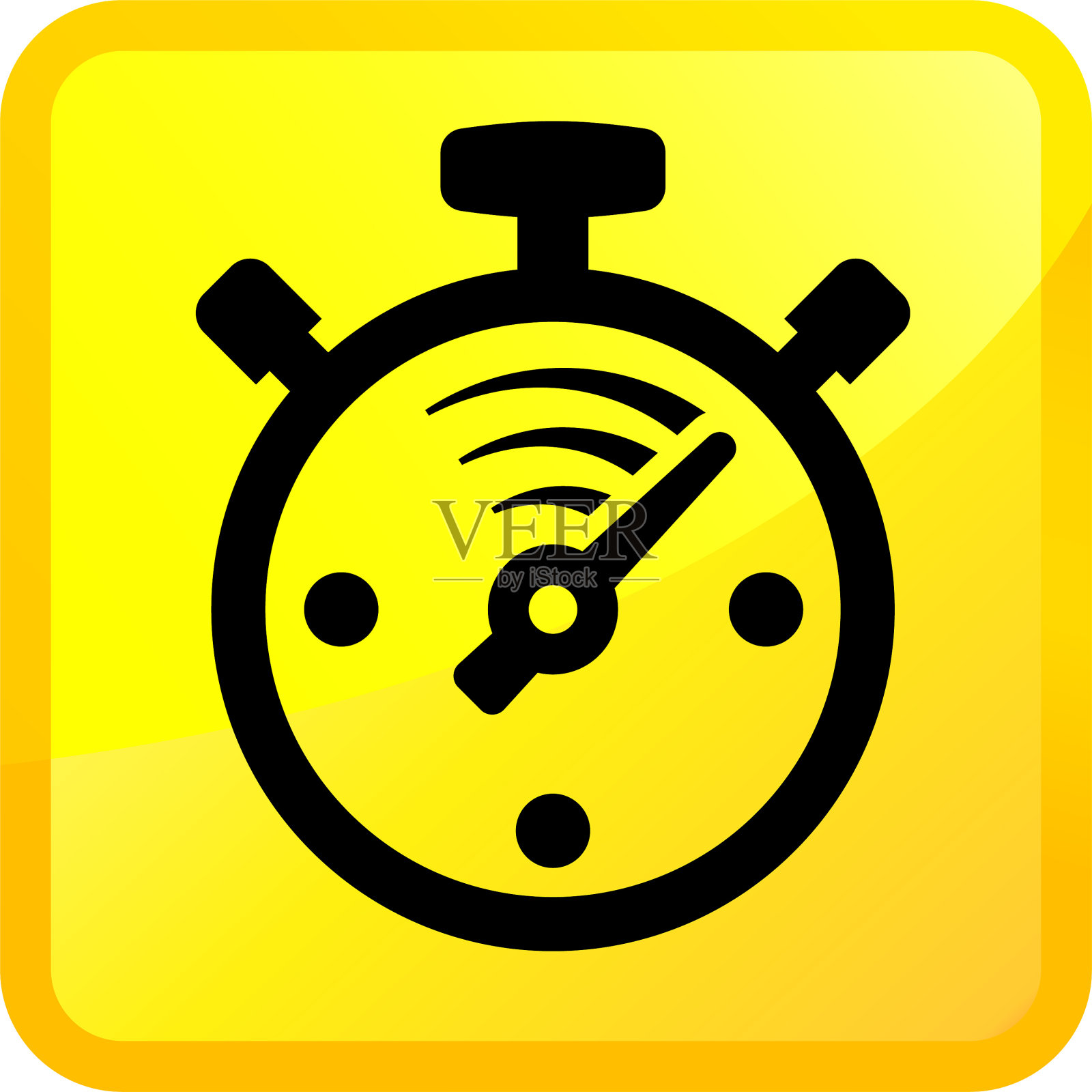 秒表图标插画图片素材