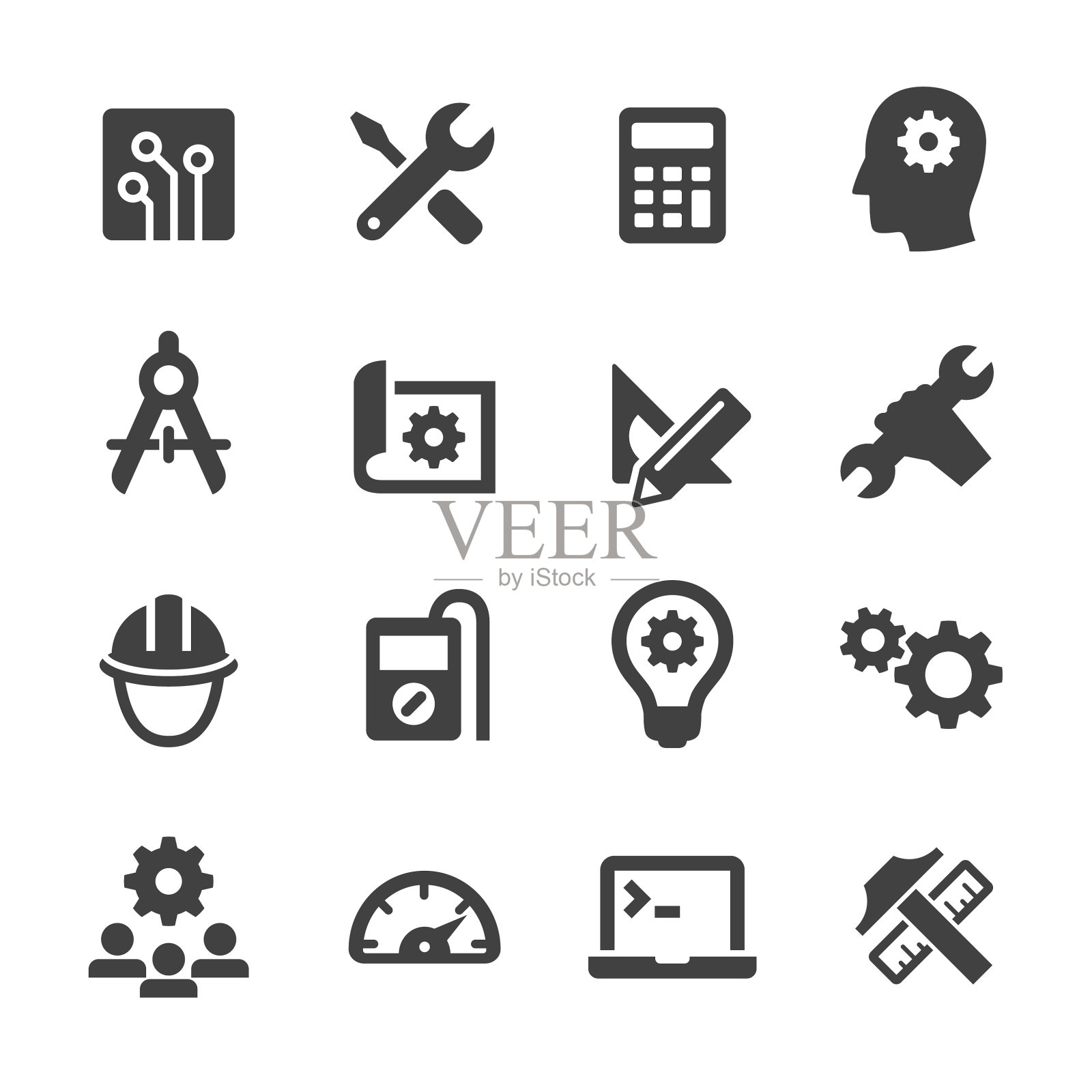 工程图标-顶点系列图标素材