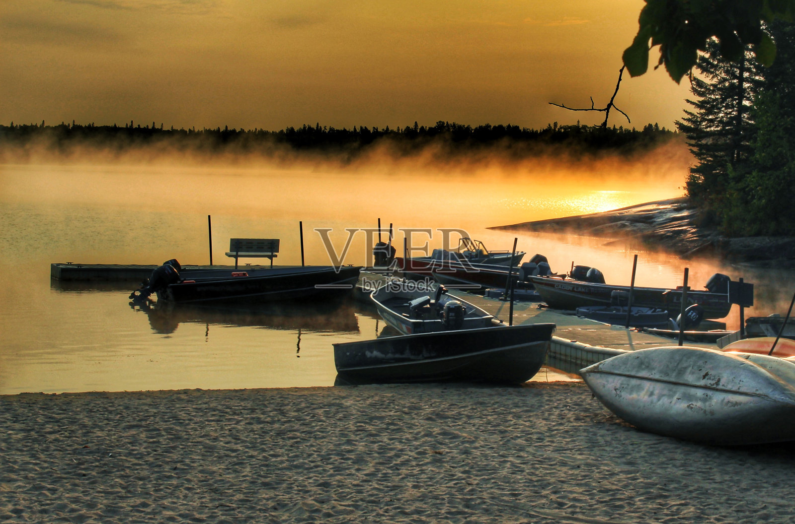 加拿大卡迪湖度假村照片摄影图片